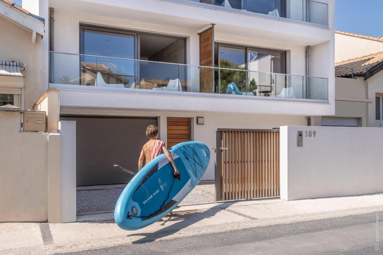 South-Of-France T2 Neuf Haut De Gamme, Climatise, Parking Gratuit, 2Eme Ligne Balcon 3 Карнон Плаж Екстериор снимка